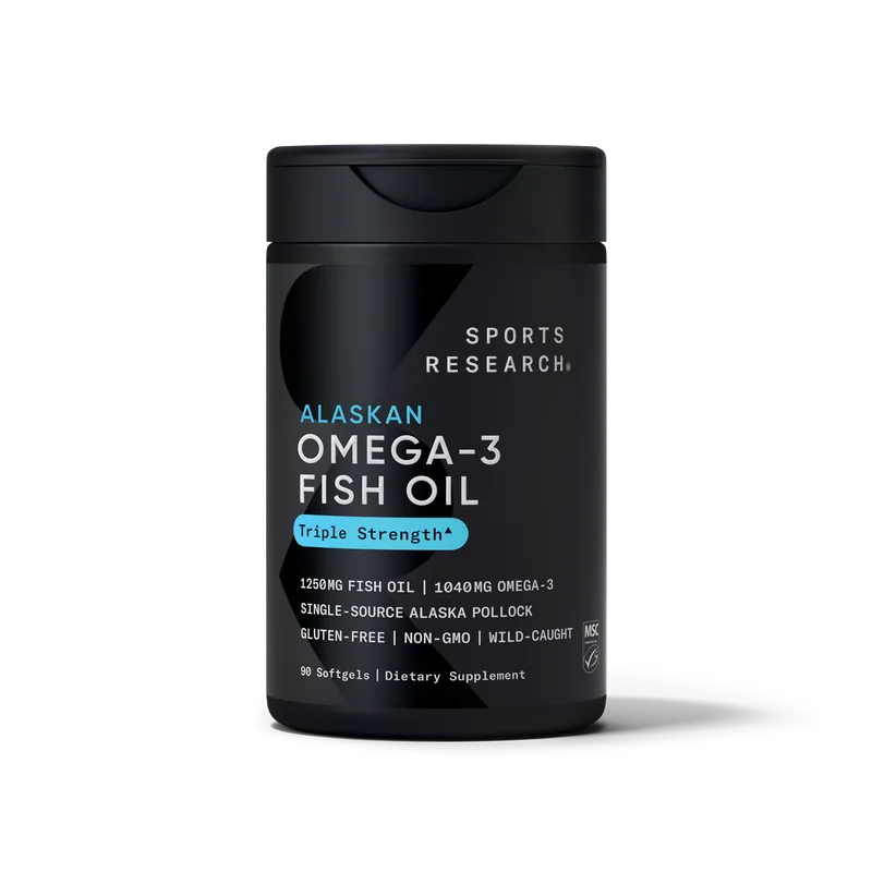 Product photo: Sports Research Triple Strength Omega-3, 1250 mg